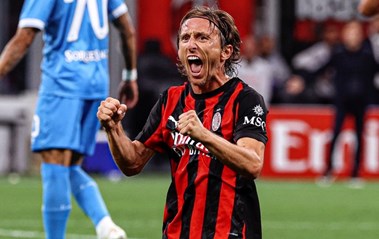 Luka Modrić leidt AC Milan terug naar de top van de Serie A